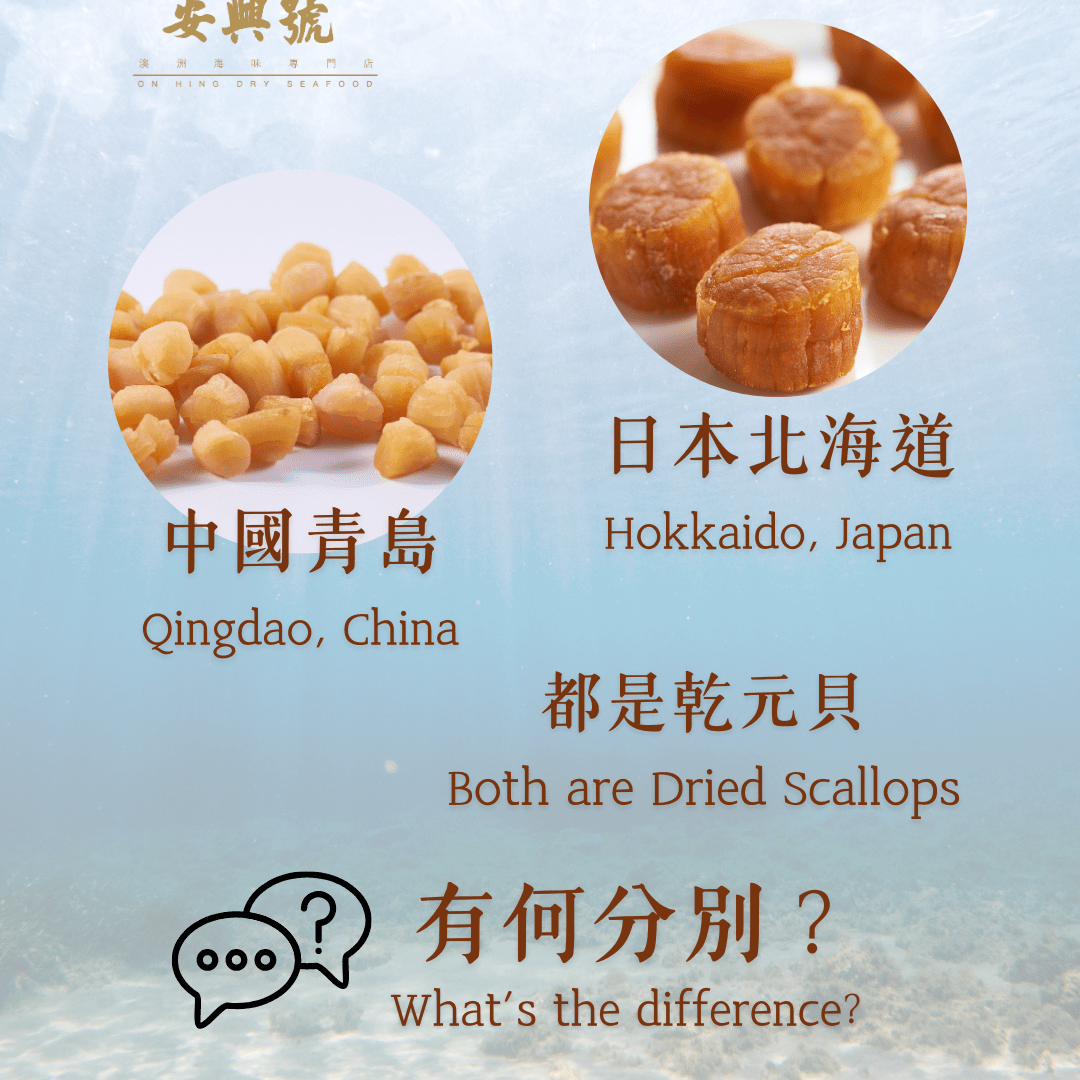 海味小教室：元貝都有好幾種？ - On Hing Dry Seafood