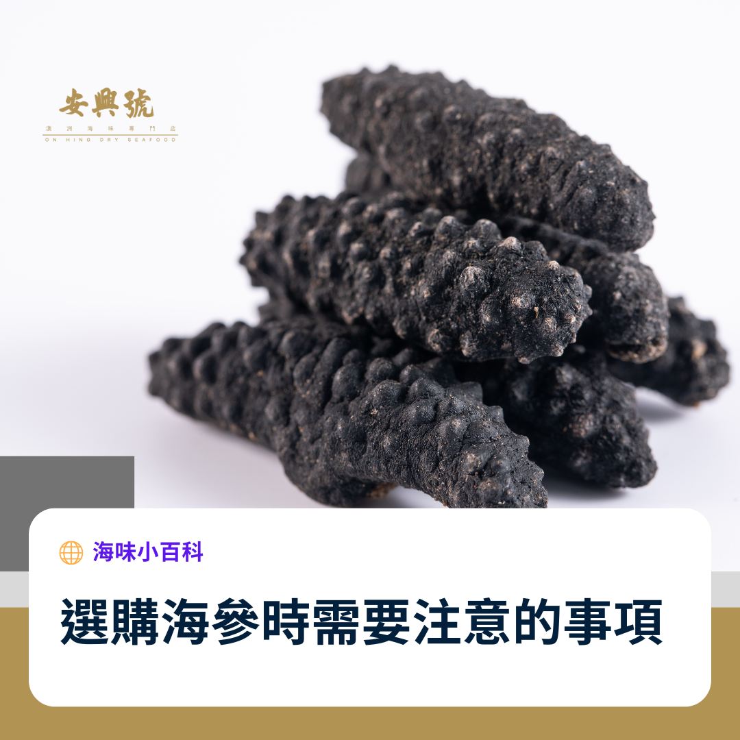 【海味小百科】選購海參時的注意事項 - On Hing Dry Seafood