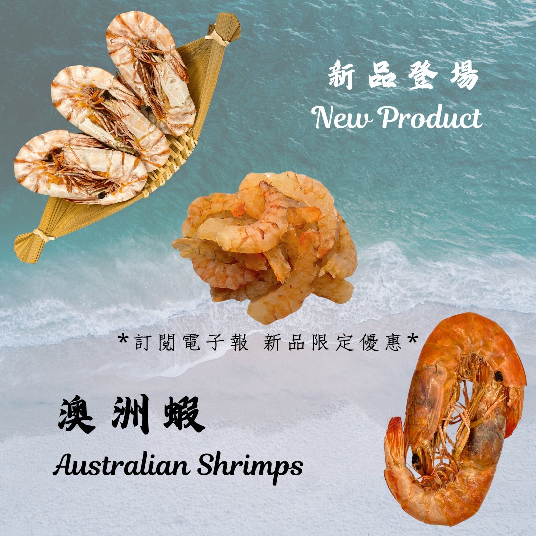 【新品登場】澳洲蝦 - On Hing Dry Seafood