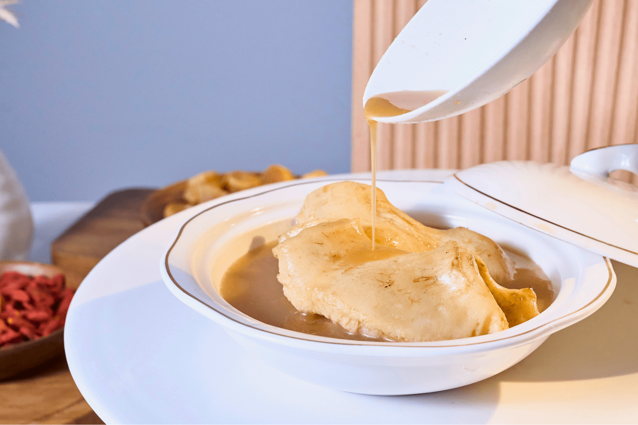 紅燒鮑汁花膠扒 - On Hing Dry Seafood